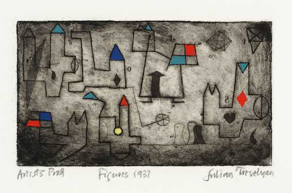 ‘Figures‘, Julian Trevelyan, 1937–71 | Tate