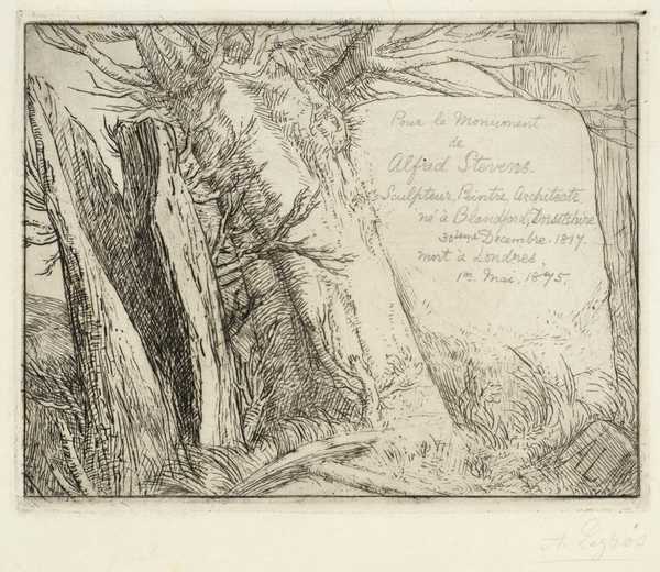 Pour le Monument d’Alfred Stevens