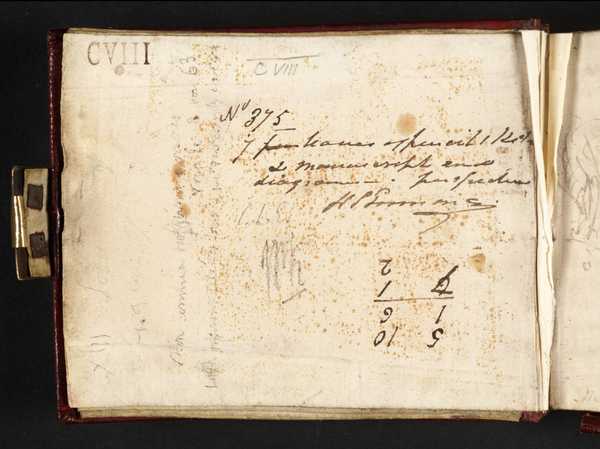 ‘Inscriptions by Turner: Calculations; Quotation from Virgil‘, Joseph ...