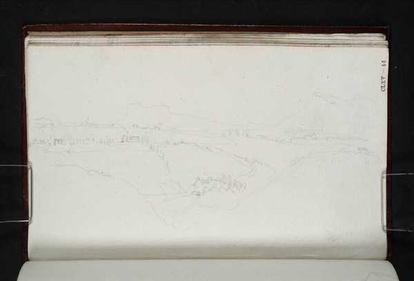 ‘Edinburgh, from Braid Hill‘, Joseph Mallord William Turner, 1818 | Tate