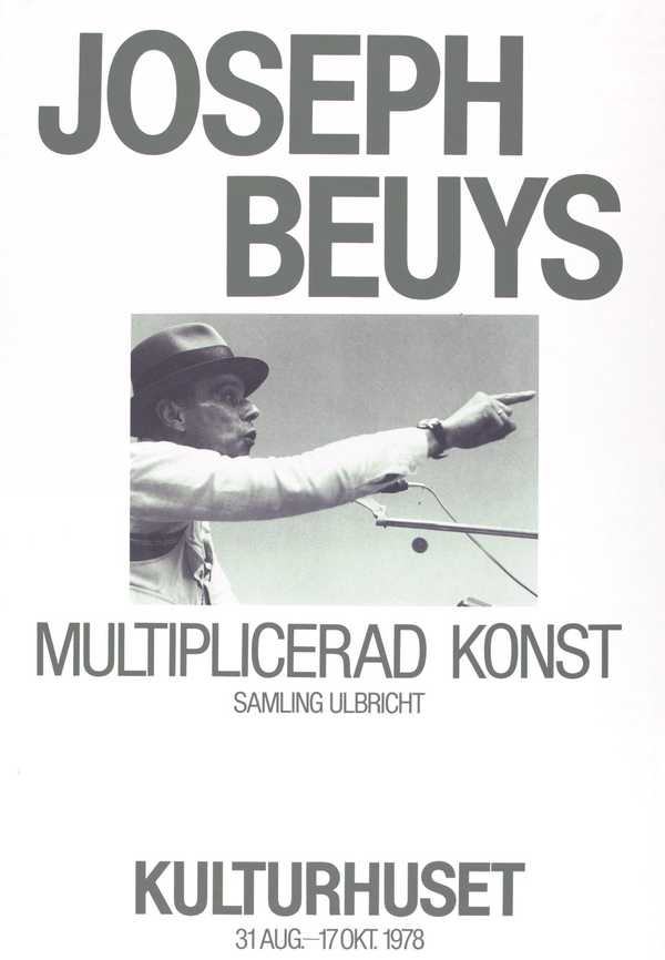 Joseph Beuys. Multiplicerad Konst