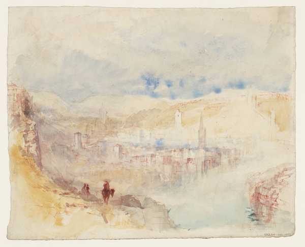 ‘Schaffhausen: Sample Study‘, Joseph Mallord William Turner, 1844–5 | Tate