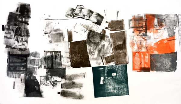 ‘Water Stop‘, Robert Rauschenberg, 1968 | Tate