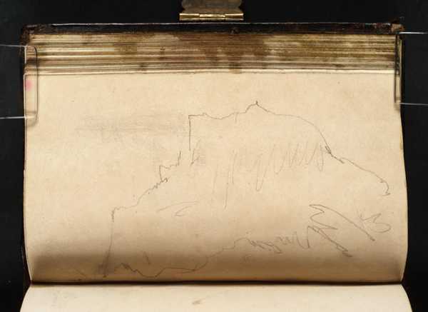 ‘The Outline of a Mountain‘, Joseph Mallord William Turner, 1799 | Tate