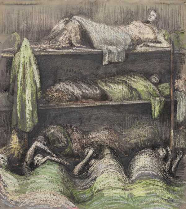 Henry Moore Shelter Drawings