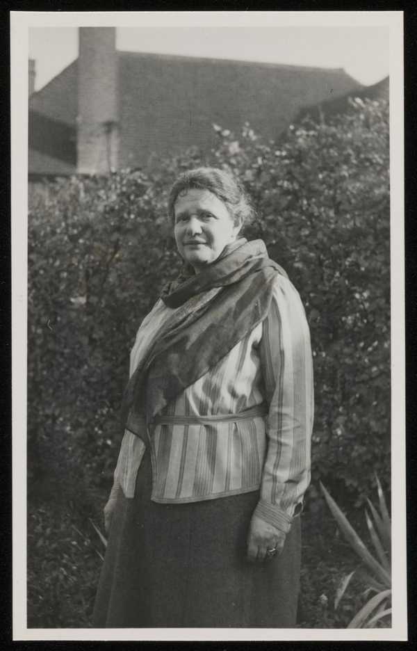 Photograph of Henriette von Motesiczky standing in a garden‘, Unknown ...