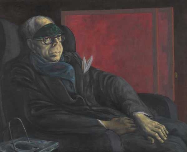 Portrait of Wyndham Lewis