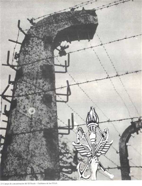 Third Reich Concentration Camp + Emblem of the Armed Forces