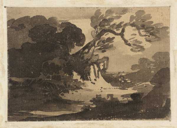 Monochrome Composition: A Blot