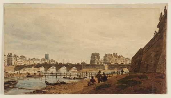 Paris: Point Neuf and Pont des Arts