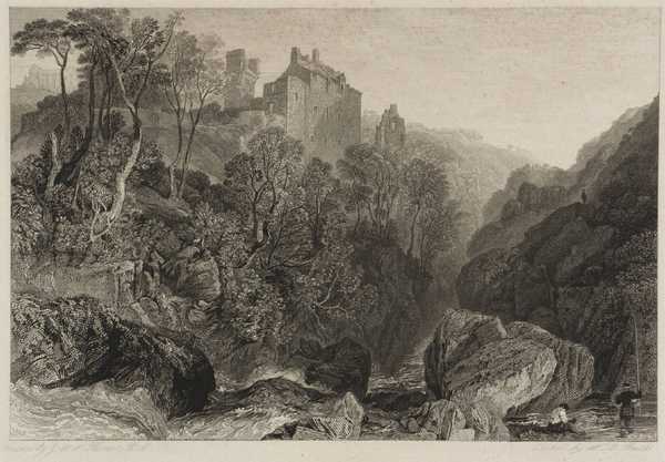 ‘Roslyn Castle‘, after Joseph Mallord William Turner, 1822 | Tate