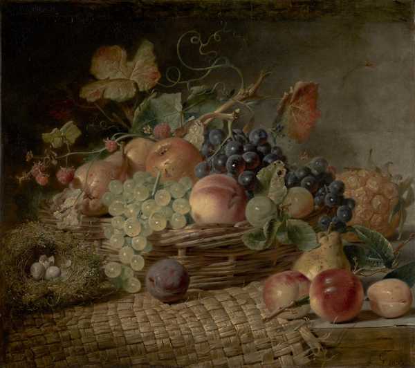 ‘Fruit (‘The Autumn Gift’)‘, George Lance, 1834, ?exhibited 1834 | Tate