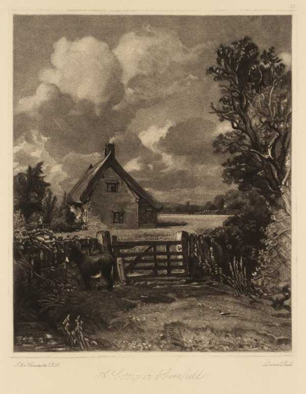 A Cottage in a Cornfield (Variant 5)