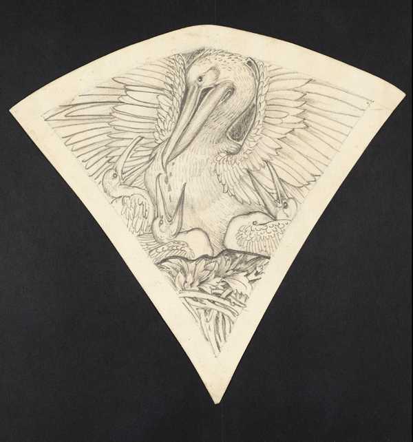 Study for Heraldic Glass