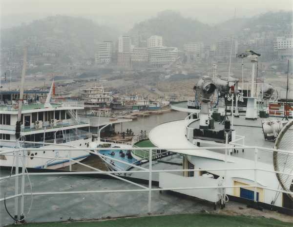 Boats at Wushan, Yangtse River