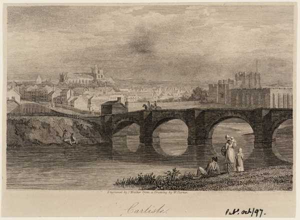 ‘carlisle, Engraved By Walker‘, After Joseph Mallord William Turner 