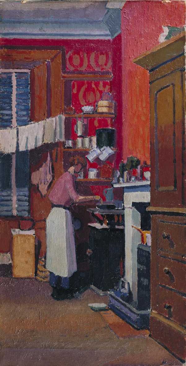 ‘The Gas Cooker‘, Spencer Gore, 1913 Tate