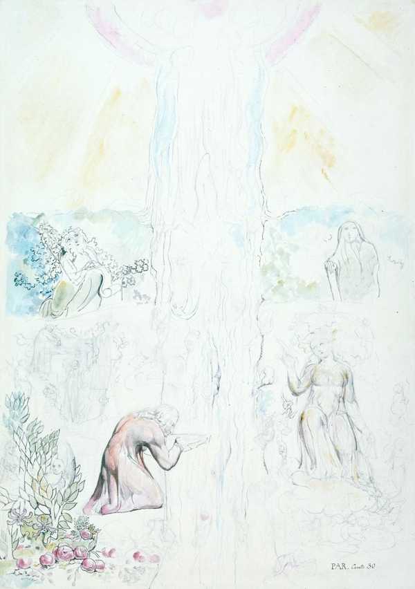 Dante in the Empyrean, Drinking at the River of Light