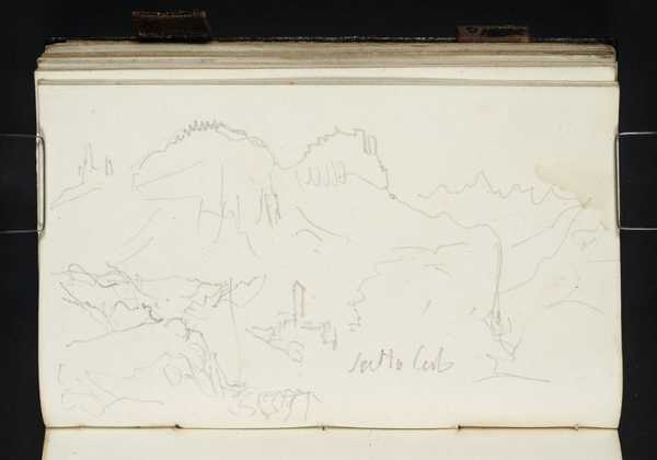 ‘A Tower among Mountains ?in the Dolomites‘, Joseph Mallord William ...