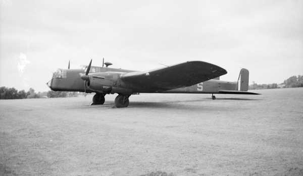 Black and white negative, Armstrong Whitworth Whitley Vs‘, Paul Nash ...