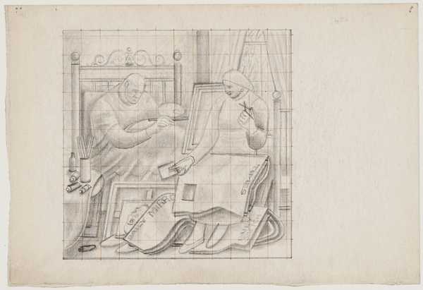 Study for ‘He Knew Degas’