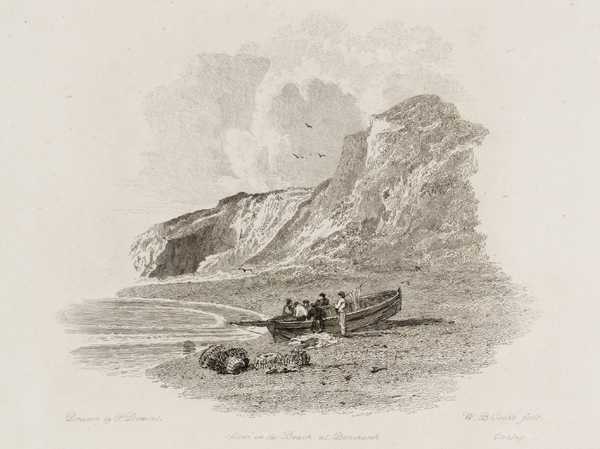 Scene on the Beach at Ventnor