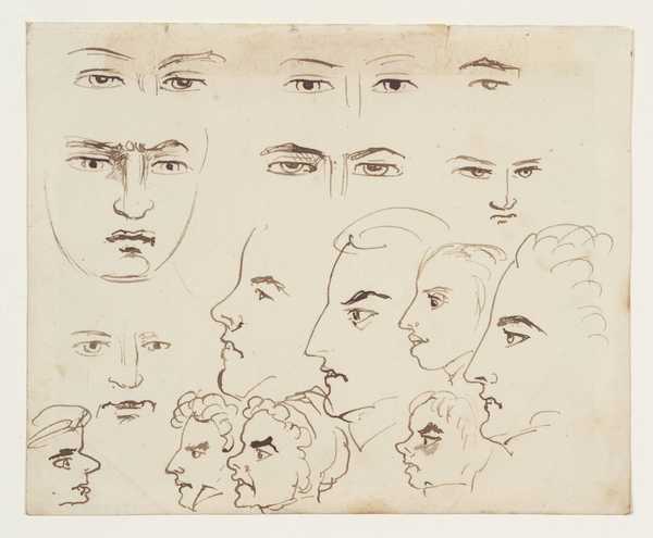 Sketch for ‘Treatise on Zodiacal Physiognomy’