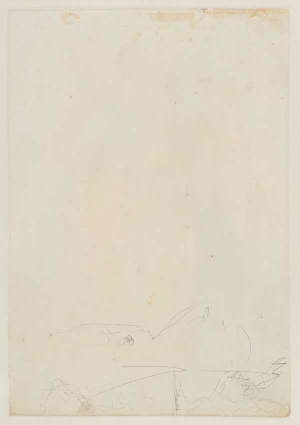 ‘Sketch‘, Joseph Mallord William Turner, c.1841 | Tate