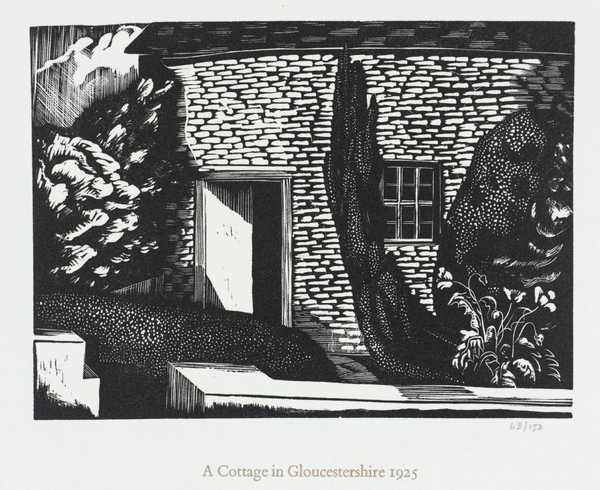 ‘A Cottage in Gloucestershire‘, John Nash, c.1925–78 | Tate