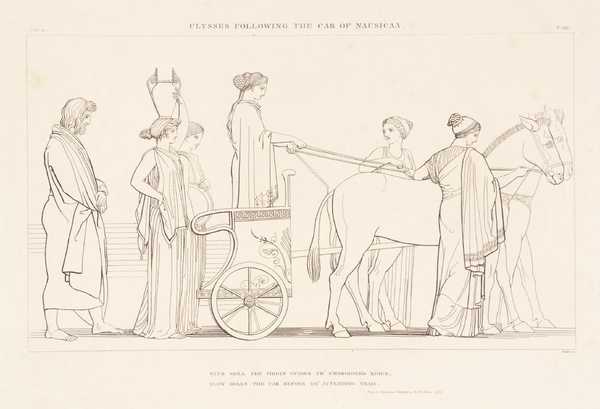 Ulysses Following the Car of Nausicaa