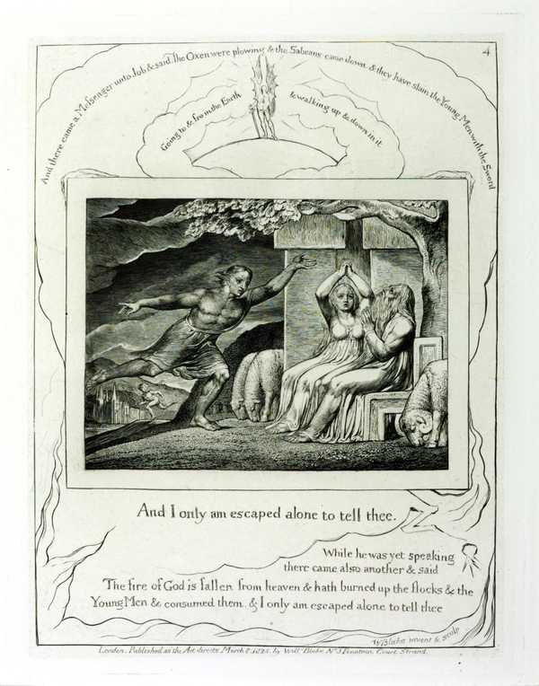 The Messengers tell Job of his Misfortunes