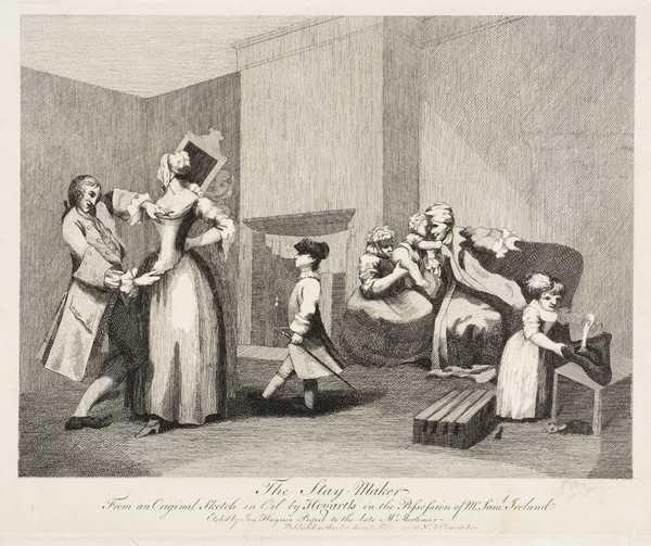 The Staymaker, engraved by Joseph Haynes