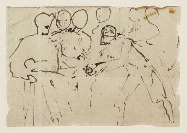 Rough Sketch of a Group of Figures