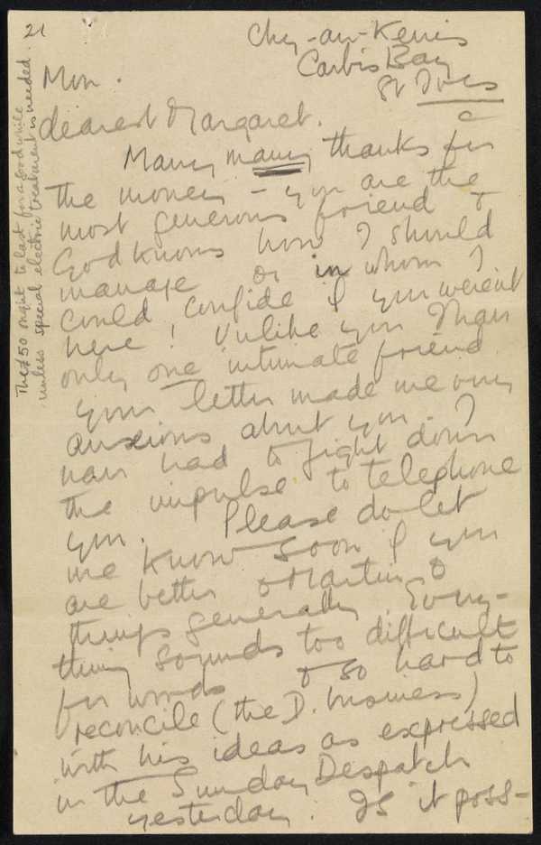 Letter Sent By Barbara Hepworth To Margaret Gardiner‘, Dame Barbara ...