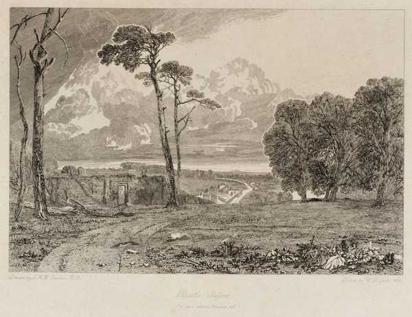 ‘Battle Abbey, the Spot Where Harold Fell‘, after Joseph Mallord ...