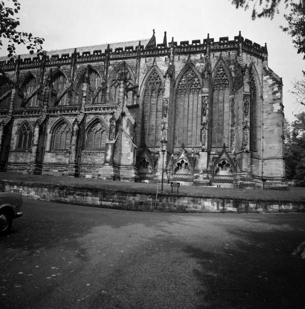 Photograph of Lichfield Cathedral in Staffordshire‘, John Piper, [c ...