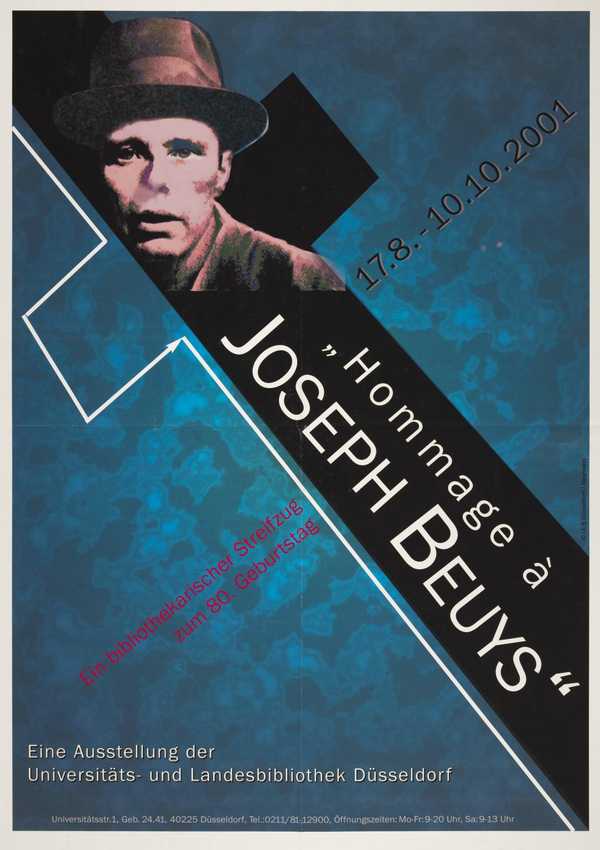 ‘Hommage à Joseph Beuys’. University and Landesbibliothek Düsseldorf