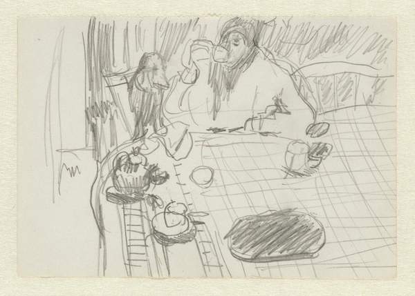 Preparatory Sketch for ‘Coffee’