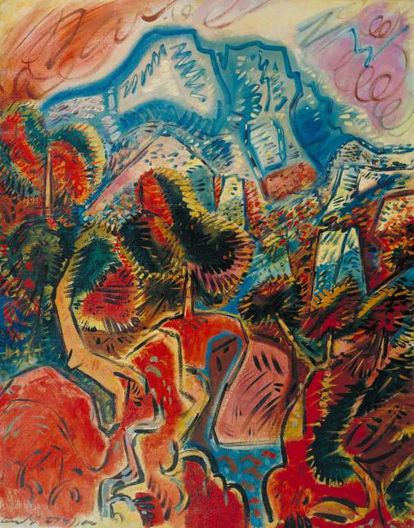 The Red Lands and the Montagne Sainte Victoire