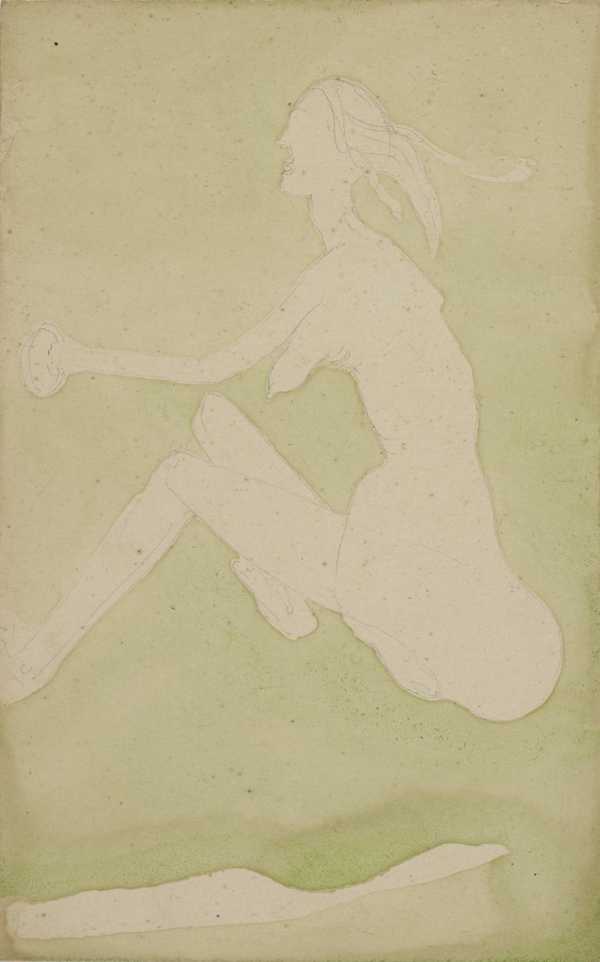 White Woman in the Grass (Fairy)