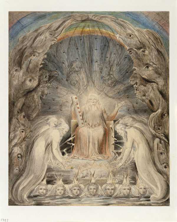 The Four and Twenty Elders Casting their Crowns before the Divine Throne