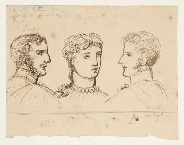 Sketch for ‘Treatise on Zodiacal Physiognomy’