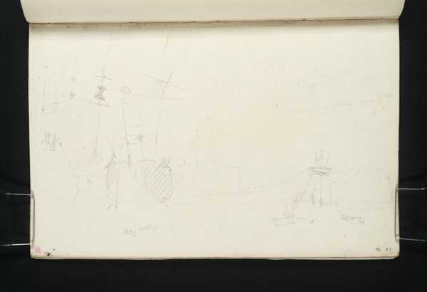 ‘From Scarborough Harbour, Looking South past the Lighthouse‘, Joseph ...