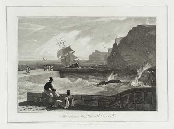 The Entrance to Portreath, Cornwall