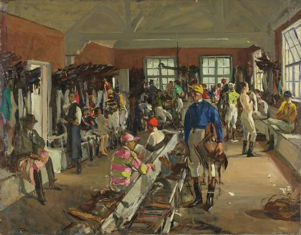 The Jockeys’ Dressing Room at Ascot