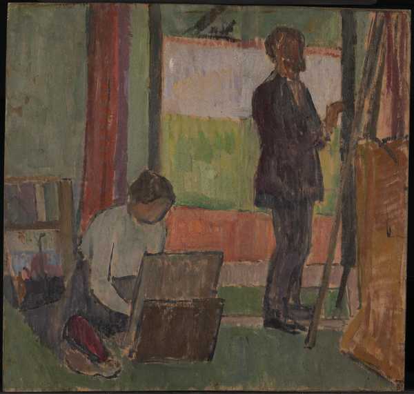 Frederick and Jessie Etchells Painting