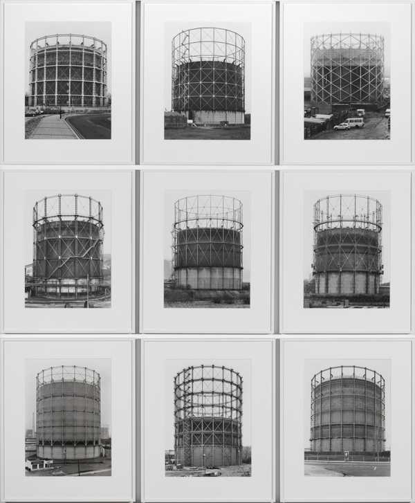 ‘Gas Tanks‘, Bernd Becher and Hilla Becher, 1965–2009 | Tate