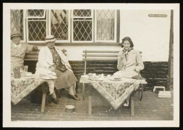 Photograph of Elinor Verdemato, Henriette von Motesiczky and Marie ...