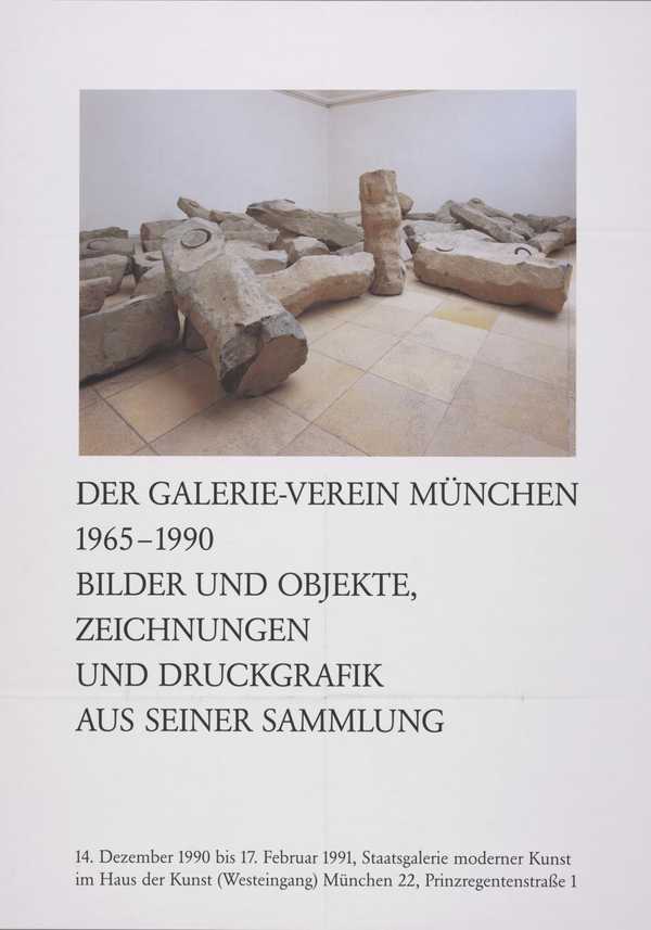 Der Galerie-Verien, Munich, 1965 - 90