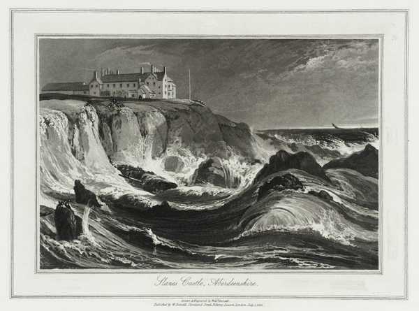 Slanes Castle, Aberdeenshire